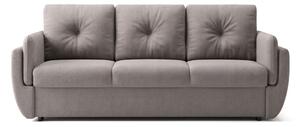 Canapea Extensibilă 3 locuri BLUES, 224x82x90 cm, Taupe-Enjoy