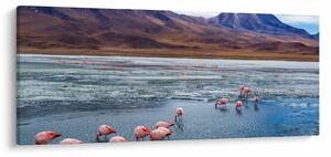 Tablou - Flamingo (120x50 cm)