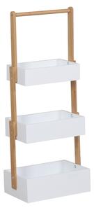 Raft de podea, Arvy, Alb, 32x20x75.5 cm