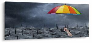 Tablou - Umbrele (120x50 cm)