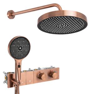 Set de dus incastrat Rea Como Uni Copper + BOX