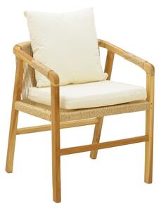 Scaun de gradina, Cuerda, Natural, 55x60x80 cm