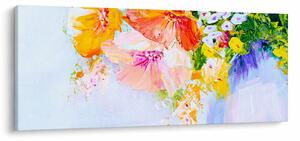 Tablou - Flori,pictură (120x50 cm)
