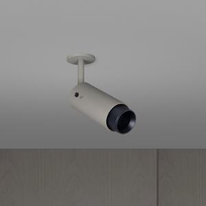 Buster + Punch Exhaust Spot Cross gri/negru, reglabil, Gri, Camera de zi / sufragerie, Aluminiu, Design
