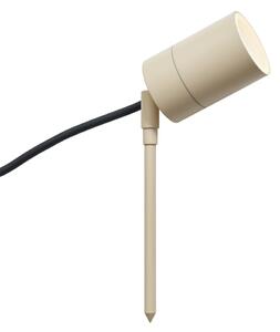 Spot cu țăruș crem GU10 50mm reglabil IP44, inclusiv cablu și ștecher - Solo