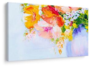 Tablou - Flori,pictură (90x60 cm)