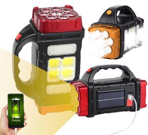 Set 2 x Lanterna solara 38 W, multifunctionala, HB-1678