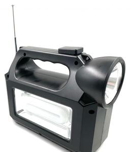 Kit lanterna 3 becuri cu panou solar portabil GD Lite