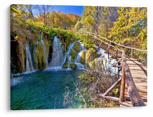 Tablou - Intrare in cascade (70x50 cm)