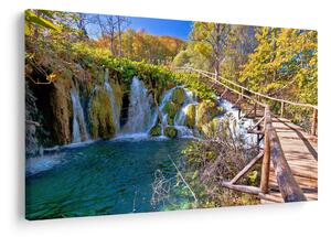 Tablou - Intrare in cascade (90x60 cm)