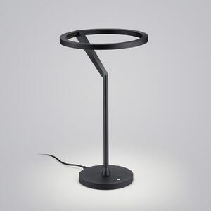 Helestra Elara lampă masă LED down dimabilă negru, reglabil, Negru, Camera de zi / sufragerie, Aluminiu, Modern