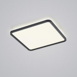 Helestra Vesp panou LED backlight 61x61cm negru, reglabil, Negru, Camera de zi / sufragerie, Aluminiu, Modern