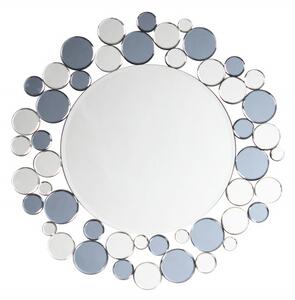 Oglinda rotunda Bubble Argintiu / Gri