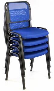 Scaun conferință pliabil - albastru