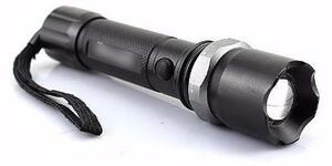 Lanterna profesionala Cree Led din aluminiu cu spot reglabil si acumulator