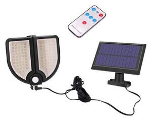 Lampa solara 90 LED, senzor de miscare, telecomanda