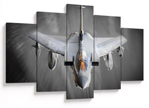 Tablou - Avion de vânătoare (150x105 cm)