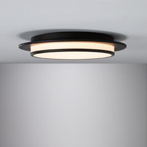 Paulmann Egron plafonieră LED dim 3 trepte negru, reglabil, Negru, Camera de zi / sufragerie, Metal, Modern
