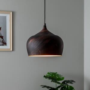 Opviq Lampă suspendată Saglam 3761 1 bec Ø28cm cupru / aur, reglabil, Camera de zi / sufragerie, Metal, Vintage