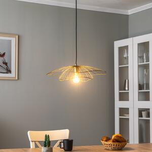 Opviq Lampă suspendată Tel 6503 Ø50cm negru antichizat, reglabil, Bronz / Alamă Veche, Camera de zi / sufragerie, Metal, Modern