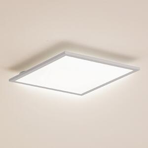 Lindby Panou LED Enhife, alb, 40 x cm, metal, 4.000 K, Alb, Studiu / Birou, Aluminiu, Modern