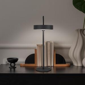 Näve Ella LED lampă de masă reîncărcabilă, magnetică, negru, reglabil, Negru, Camera de zi / sufragerie, Metal, Scandinavă
