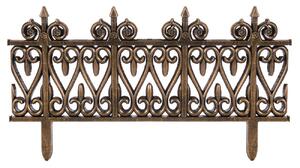 Set 5 gardulete decorative pentru gradina, 62×35 cm, Bronz