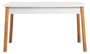 Masă sufragerie Bimuvo 2 (alb + pin atlantic) (pentru 4 persoane). 1093701