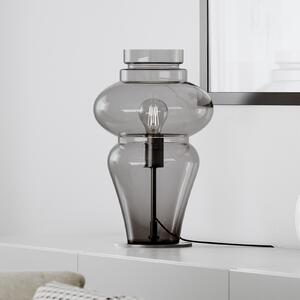 By Rydéns Dolores Lampă de masă Înălțime 40 cm Gri fumuriu, Gri, Camera de zi / sufragerie, Sticlă, Scandinavă