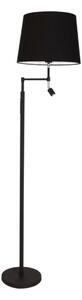 By Rydéns Orlando Lampadar de citit negru, Negru, Camera de zi / sufragerie, Metal, Scandinavă, Lumină de lectură