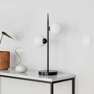 By Rydéns Punto lampă de masă, 2 becuri, Negru, Camera de zi / sufragerie, Metal, Scandinavă