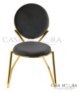 SCAUN LOUNGE- AURIU-GRI ANTRACIT