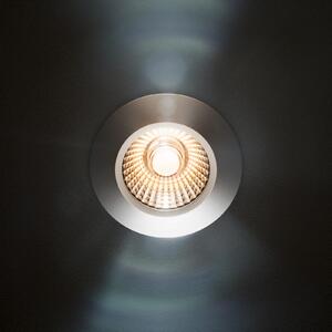 Sigor Spot de tavan cu LED Diled, Ø 6,7 cm, 3.000 K, negru, reglabil, Negru, Camera de zi / sufragerie, Aluminiu, Modern, Corpuri de iluminat încastrate rotunde