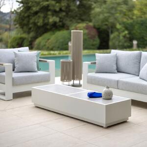Les Jardins LED lumina solară Rop&Strip înălțime 120cm, 3.000 K, 500 lm, reglabil, Maro / Rugină, Aluminiu, Modern