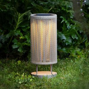 Les Jardins LED solară cu lumină Rop&Strip Înălțime 58 cm, 3.000 K, 500 lm, reglabil, Maro / Rugină, Aluminiu, Modern