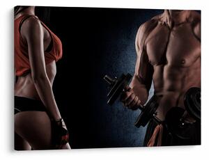 Tablou - Fitness (70x50 cm)