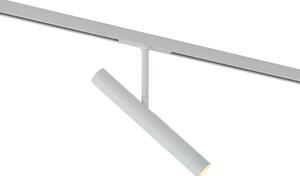 Spot modern alb pentru sistem de șină monofazat - Slimline Avery