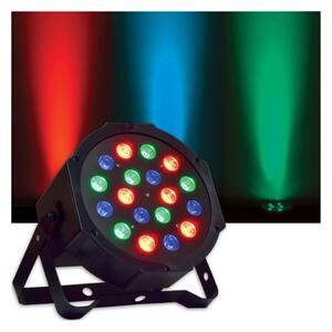 Reflector 18 LED RGB cu proiectie lumini