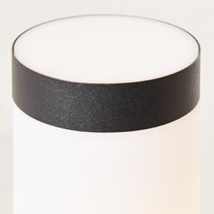 Brilliant Lampă cu soclu Dody, negru, metal, plastic, E27, reglabil, Negru, Metal