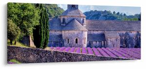 Tablou - Câmp de lavandă (120x50 cm)