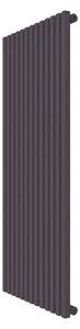 Calorifer decorativ colorat 625/1500 mm VERTICA D (include kit de instalare)-RAL 4007 TEXT