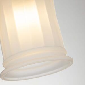 QUOIZEL Aplică Swell IP44, 1 lumină, alamă periat, Auriu / Alamă, Baie, Metal