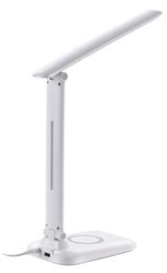 Immax 09107L - Lampă de birou LED dimabilă cu încărcare wireless QI LUMI LED/7W/230V albă
