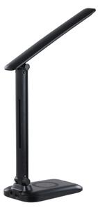 Immax 09106L - Lampă de birou LED LUMI, cu dimmer și încărcare wireless QI, LED/7W/230V, negru