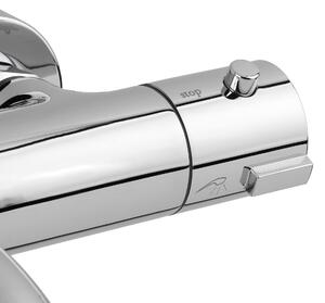 Sistem de duș SIKO cu termostat de baie alb/crom OPTIMASSTZV