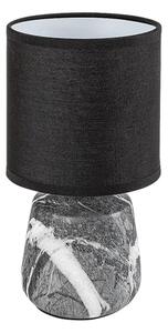 Rabalux 74066 - Lampă de masă NALISA 1xE14/40W/230V negru/decor marmură