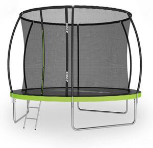 Trambulină de grădină pentru copii cu plasă și scară SIDER 8FT - diametru 252 cm