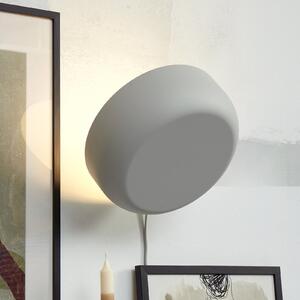 IT´S ABOUT ROMI IT'S Aplică de perete Porto, gri deschis, Gri, Hol, Metal, Modern