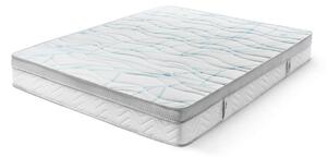 Saltea Ideal Sleep COOLTECH ALOE VERA, Arcuri Bonell, spumă poliuretanică pe multiple straturi, husă CoolTech, superortopedică, Grosime 24 cm, 90x200
