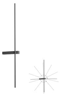 Redo 01-4675 - Aplică de perete LED TANGENT, 9W, 230V, CRI 90, neagră